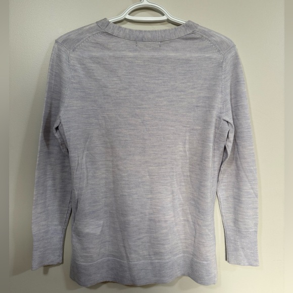 Banana Republic Soft Heather Gray Crewneck Sweater - Picture 4 of 4